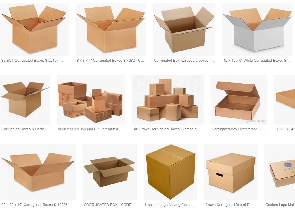 boxes with difff sizes